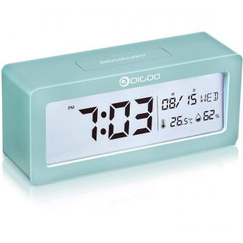 Despertador DIGITAL DIGOO – Registro de Clima y Repetición