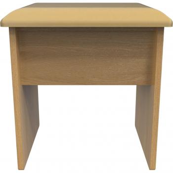 Sherwood Oak Modern Dressing Stool 48cm