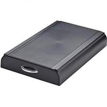 Organizador Archivo 2000 con cajón para cápsulas de café color negro 400x235x60mm