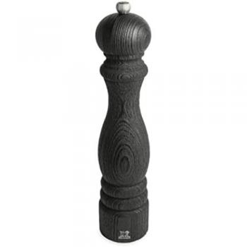 30cm Upcycled Wooden Pepper Mill, Black, Manual