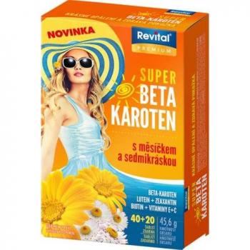 Vitar Beta-karoten s Měsíčkem a 7kráskou tbl. 40+20