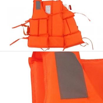 Adult Orange Water Sports Survival Vest