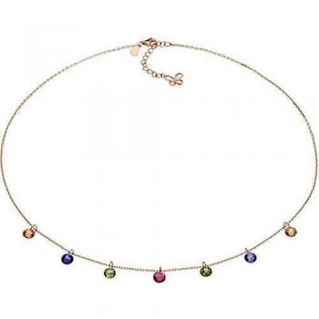 Comete GLA171 Collier Papillon en Argent et Cristaux