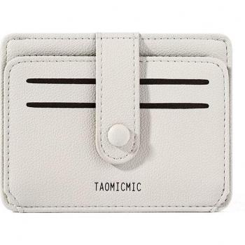 Pochette Compacte Cuir – Carte d’Identité et Crédit (Femme)