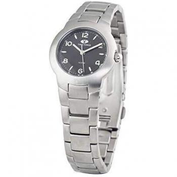 Time Force Reloj Mujer Analogico Cuarzo con Correa de Acero TF2287L-01M