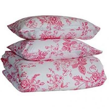 Marsala Superking Duvet Cover Floral Bedding Pure Cotton Pink Luxury Comforter Quilt Case Bed Set