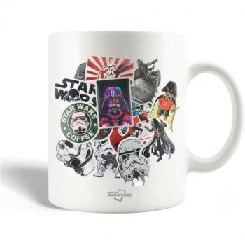 Tazza in Ceramica Star Wars con Adesivi