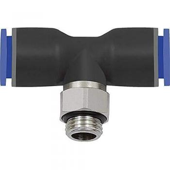 T‑connector in plastica G1/4 – D6 (Riegler)