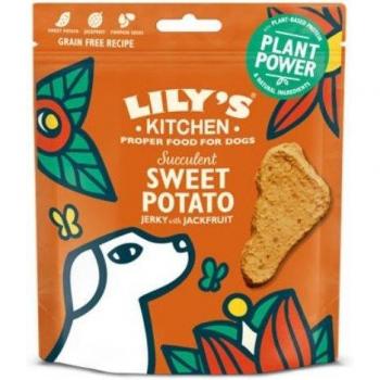 Lily's Kitchen Honden Snack Zoete Aardappel Jerky met Jackfruit 70g
