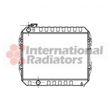 Radiateur Van Wezel pour Toyota Hi Lux 2.4 Diesel