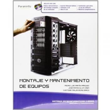 Montaje y mantenimiento de equipos (Tapa blanda).