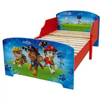 Letto per Bambini Paw Patrol con Doghe in Legno 712532