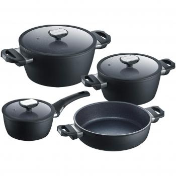Berndes Enduro Aluminium‑Topfset 4‑teilig – Induktion & Allherd