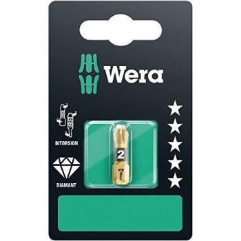 Embout Wera avec revêtement diamanté, forme D 6.3, 1 pièce