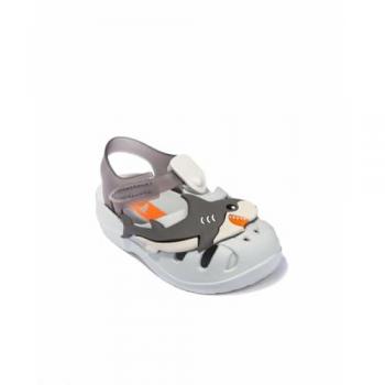 Ciabatte Ipanema Summer VIII Fumetto Baby Flip-Flop, Grigio/Grigio Fumo 8 Toddler