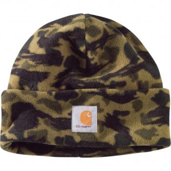 Chapeau Vert Brun Carhartt Fleece Camouflage Taille Unique
