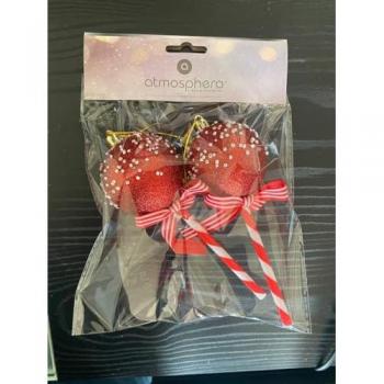 FÉÉRIQUE LICHTER UND WEIHNACHTEN Sdn plf Schnuller x2 rg 15cm