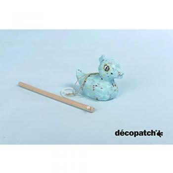 Lot de canards en papier brun Décopatch 9,5x5x7,5 cm