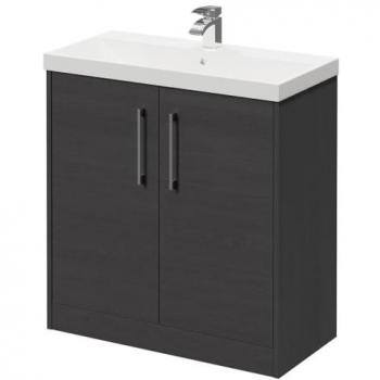 Horizon 800mm Vanity Unit with Polished Chrome Handles