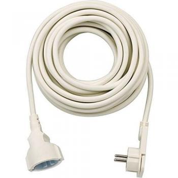 X Brennenstuhl Verlängerungskabel 10m H05VV-F3G1,5 weiß