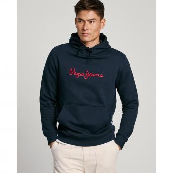 Pepe Jeans para hombre. PM582716 Sudadera New Joe marino (L), Casual, Algodón, Manga larga, Pepe Jeans outlet 2024