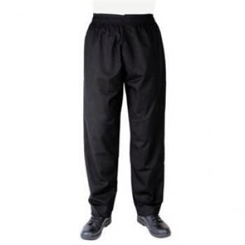 Vegas Culinary Trousers – B/W Striped, S