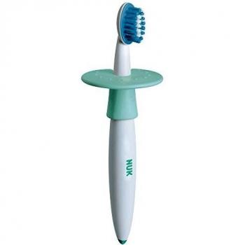 NUK Spazzolino da denti con anello di protezione per bambini