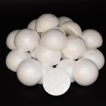 50 Pieces 60mm Foam Balls for DIY Christmas Tree Decorations