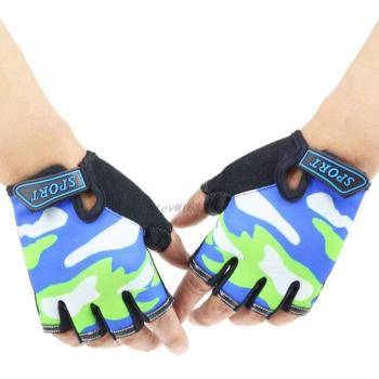 Outdoor Sports Half Finger Gloves for Children