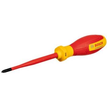 Bosch VDE Insulated PH1 100mm Phillips Screwdriver – 1600A02NB8