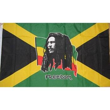 Rugby & Cricket Tribute Flag – Bob Marley 5'x3' World Cup Fan Banner