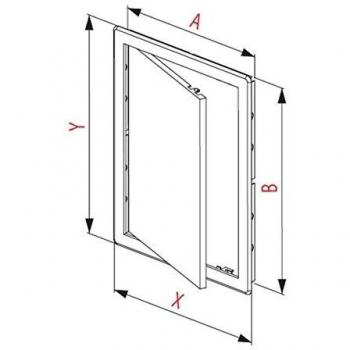 ABS Plastic Access Panel 200x400mm