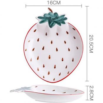 Pineapple Banana Strawberry Plate