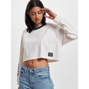 Levis GRAPHIC LS CROP REESE women's in White