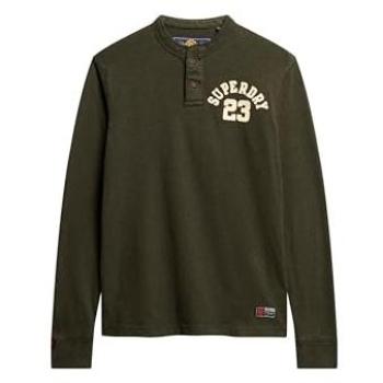 Haut à Manches Longues Superdry pour Homme Vert XXL