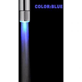 Aérateur de robinet avec lumière LED et régulateur de température
