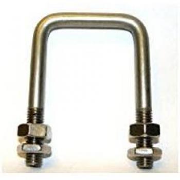 GraphSkill 80 mm M10 Square Bolt – 80×150 mm Core, A2 Stainless, 1‑Piece