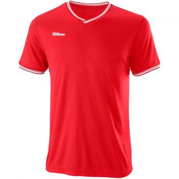 Wilson T-shirt Hommes – Couleur Rouge-Blanc