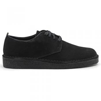 Coal London Black Suede Leather Shoes for Men