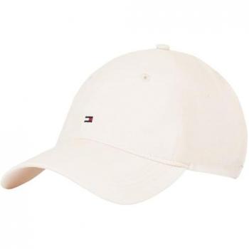 Tommy Hilfiger Flag Cap Essenziale Lino AW0AW17130 Écru