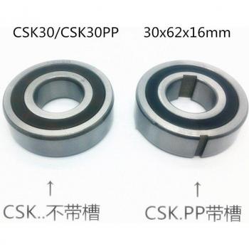 CSK30/CSK30PP 30x62x16mm Sprag Vrijloop Koppeling