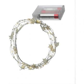 MARELIDA 20-flammige LED Sterne Lichterkette