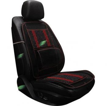 Auto and Office Lumbar Support Cushion with Massage Feature