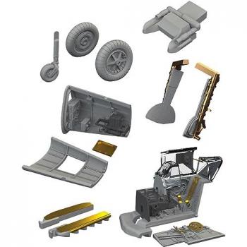 Modello 1/72 BF 109F di Eduard per collezionisti
