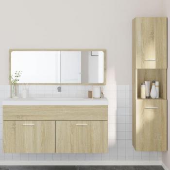 Muebles de Baño 3 Piezas Sonoma Wood