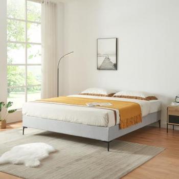 Cama Lilla con revestimiento textil 180x200 cm