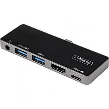 Adattatore USB C a HDMI 4K con Hub USB 3.0 a 3 porte