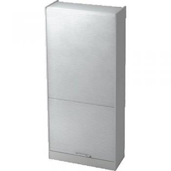 Rollladenschrank Solid 5OH BxTxH 90x40x200,4cm Griff RE Grau
