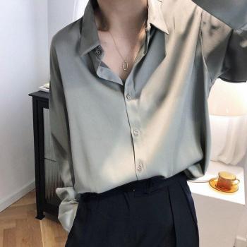 Versatile Women's Solid Blouse