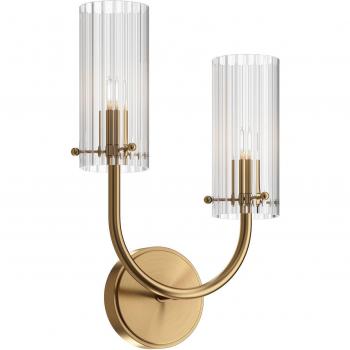 Maytoni Arco Wall Light, Left Higher, Two-Bulb